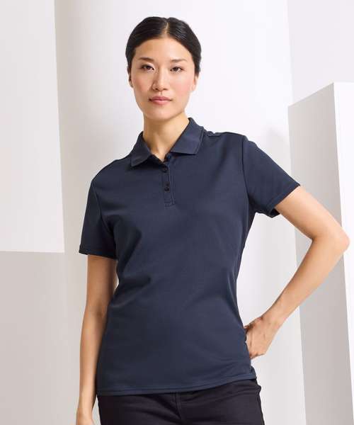 Women’s Spun Dyed Recycled Polo Shirt