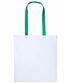 White/Kelly Green